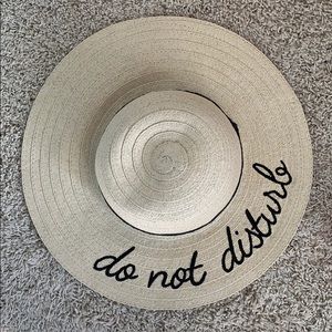 Do Not Disturb Floppy Hat